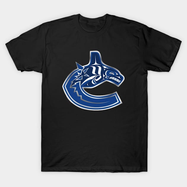 Vancouver Canucks T-Shirt by Jedistudios 